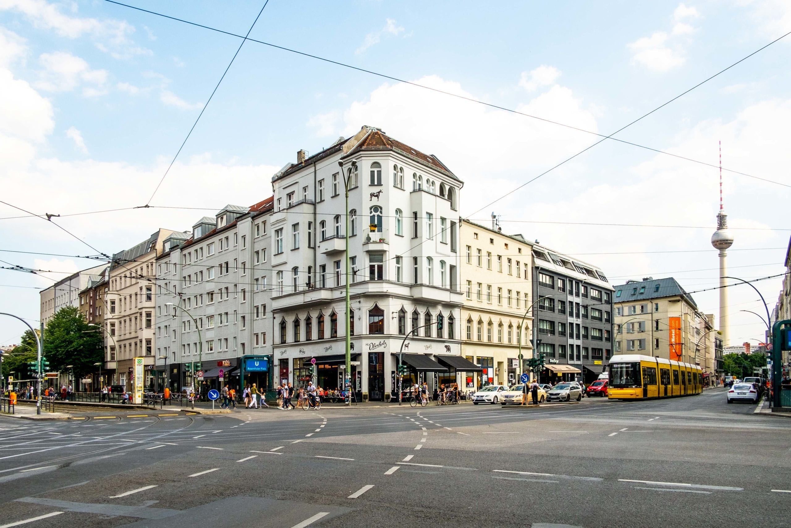 Bild: Aussenansicht St. Oberholz am Rosenthaler Platz